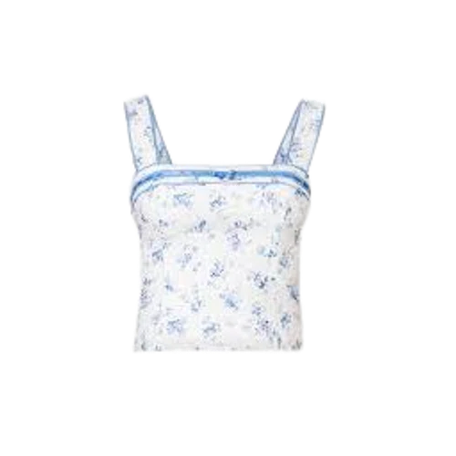 Reformation Eloise Linen Top